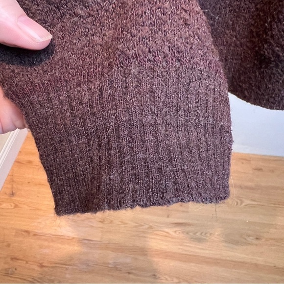 NORM THOMPSON Made in Italy Wool Blend Pullover Sweater w/crew neck. Size XL - Picture 5 of 6